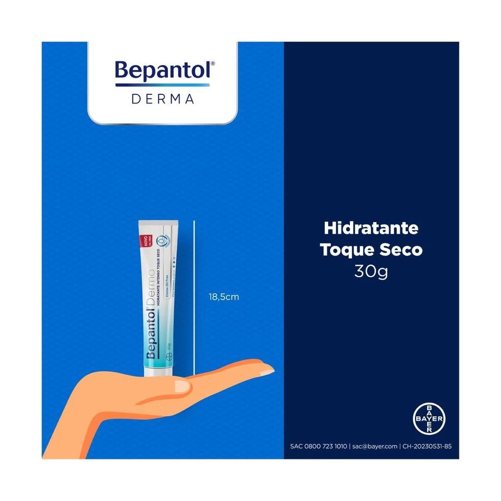 Creme Hidratante Corporal Derma Toque Seco Oil free Bepantol - Imagem 4