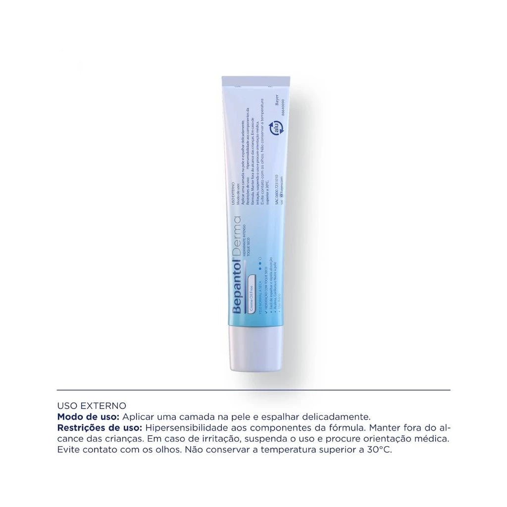 Creme Hidratante Corporal Derma Toque Seco Oil free Bepantol - Imagem 3