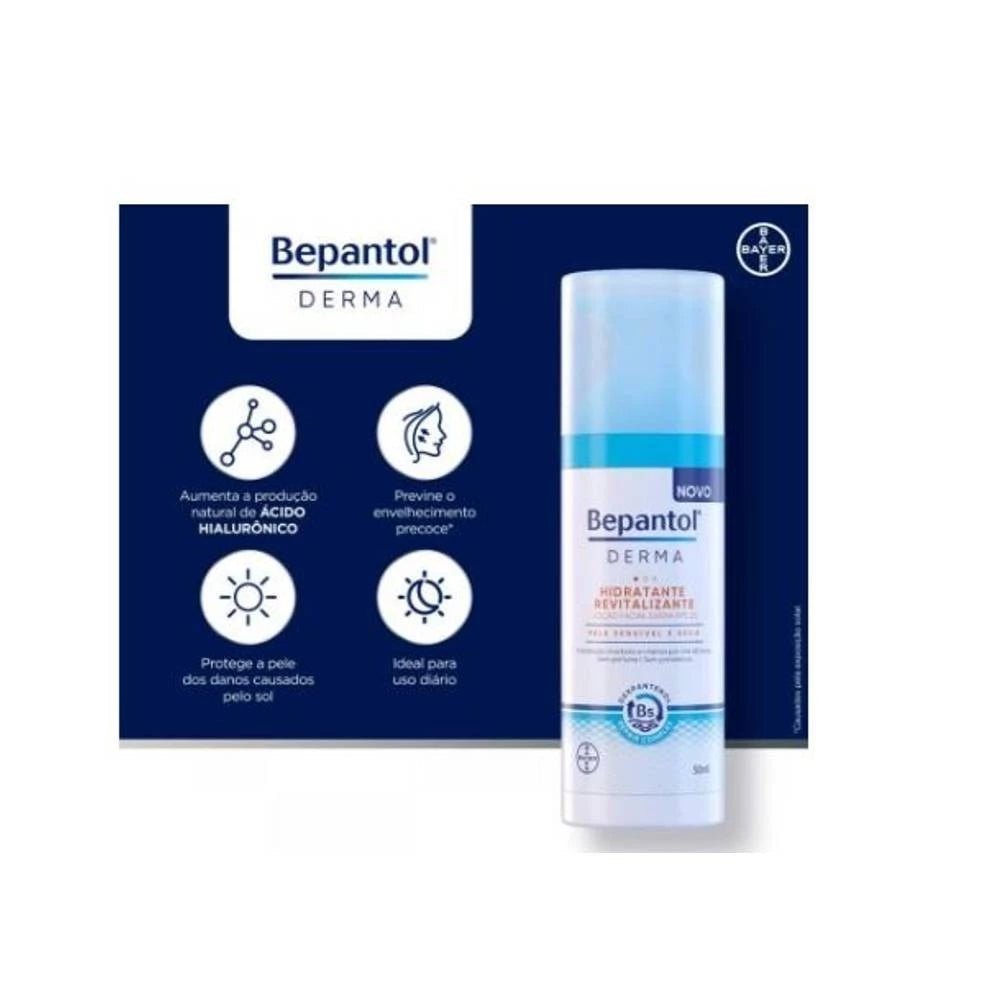 Loção Facial Hidratante Derma Revitalizante FPS25 - Bepantol - Imagem 4