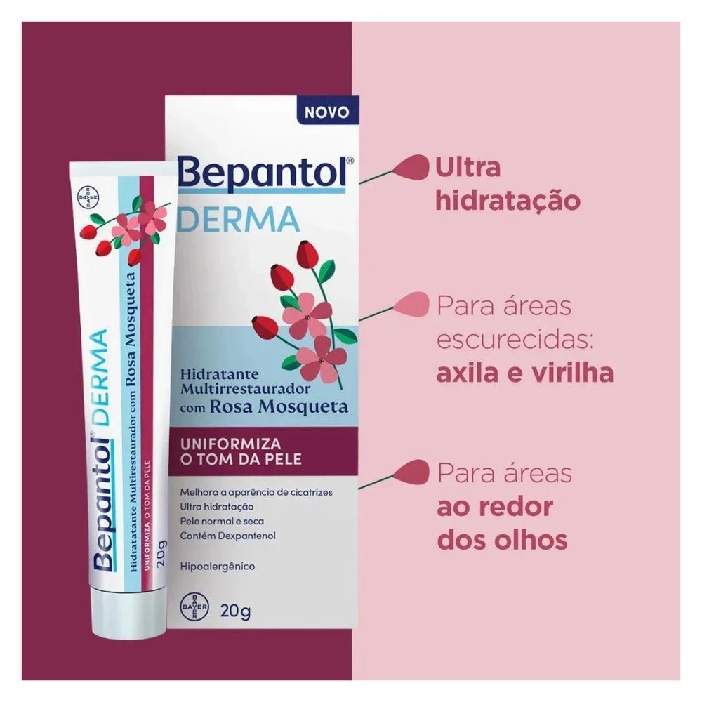 Hidratante Multirestaurador Rosa Mosqueta 2un Bepantol Derma - Imagem 5